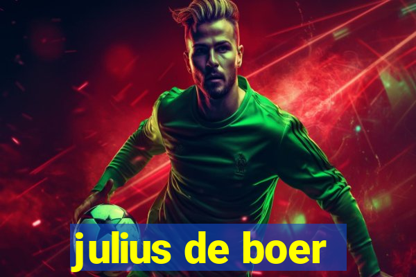 julius de boer